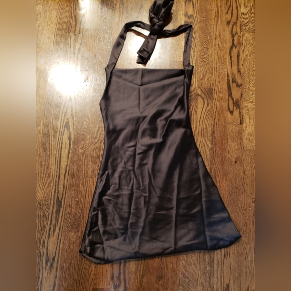 Canton Walker Women's XS NWT Black Halter Cocktail Dress - Picture 8 of 10